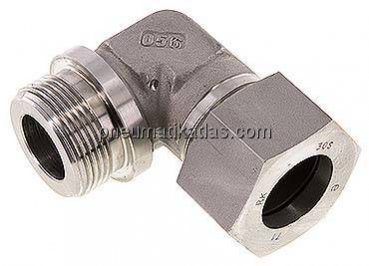 Winkel-Schneidringverschraub. G 1-1/4"-30 S (M42x2), 1.4571