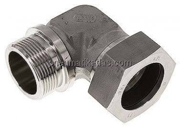 Winkel-Schneidringverschraub. G 1-1/2"-42 L (M52x2), 1.4571