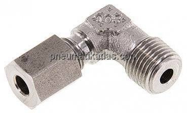 Winkel-Schneidringverschraub. R 1/8"-4 LL (M8x1), 1.4571