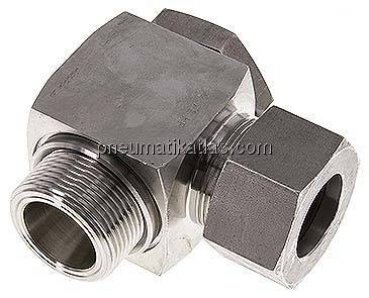 Winkel-Schwenkverschraubung G 1-1/4"-30 S (M42x2), 1.4571