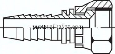 Pressanschluss DKJAP (gerade), M 33 x 1,5