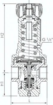 Druckregler, 1.4408, G 1-1/2", 0,5 - 15bar (nicht rücksteuerbar)