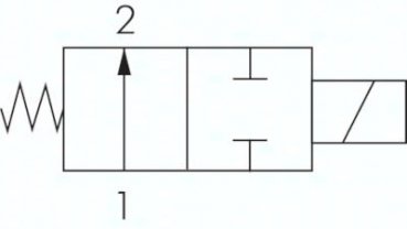 2/2-Wege ES-Magnetventil G 1-1/2", 0,5 - 16 bar, stromlos geöffnet (NO)