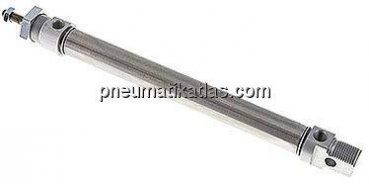 ISO 6432-Zylinder, doppeltwirkend, Kolben 20mm,Hub 160mm