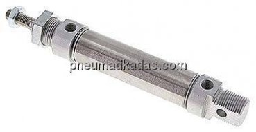 ISO 6432-Zylinder, doppeltwirkend, Kolben 25mm,Hub 60mm