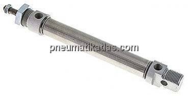 ISO 6432-Zylinder, doppeltwirkend, Kolben 20mm,Hub 100mm