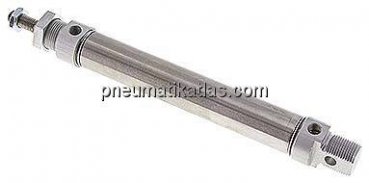 ISO 6432-Zylinder, doppeltwirkend, Kolben 25mm,Hub 125mm