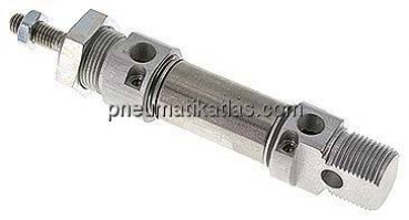 ISO 6432-Zylinder, doppeltwirkend, Kolben 20mm,Hub 10mm