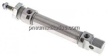 ISO 6432-Zylinder, doppeltwirkend, Kolben 20mm,Hub 50mm