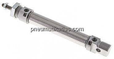 ISO 6432-Zylinder, doppeltwirkend, Kolben 20mm,Hub 80mm