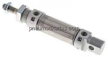 ISO 6432-Zylinder, doppeltwirkend, Kolben 25mm,Hub 25mm