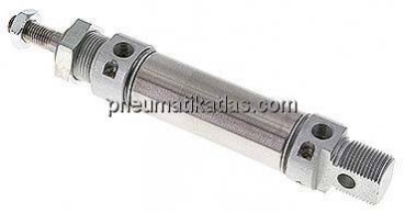 ISO 6432-Zylinder, doppeltwirkend, Kolben 25mm,Hub 40mm