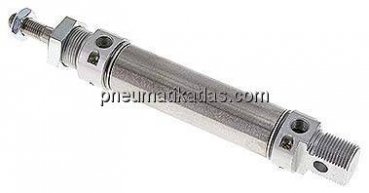 ISO 6432-Zylinder, doppeltwirkend, Kolben 25mm,Hub 60mm