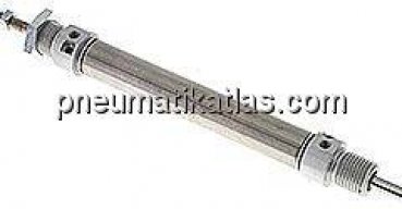 ISO 6432-Zylinder, doppeltwirkend, Kolben 16mm,Hub 80mm