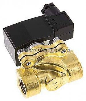 2/2-Wege MS-Magnetventil G 1/2", 0-6/10 (DC/AC) bar, NC