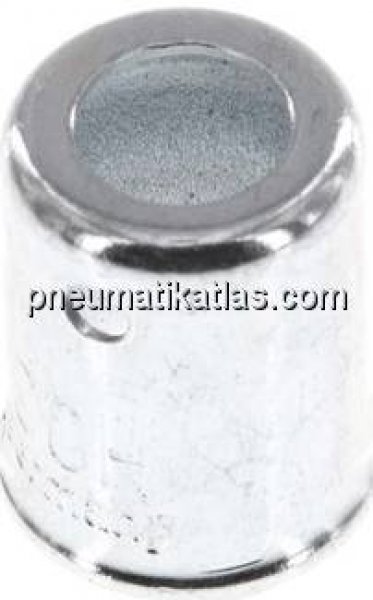 Schlauchhülse für Niederdruckschlauch DN4(9,5 - 10mm) Stahl