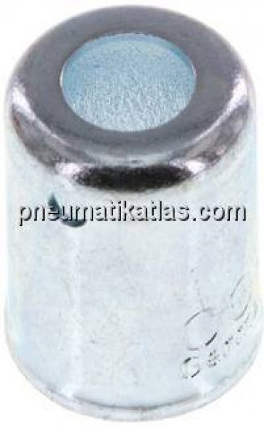 Schlauchhülse für Niederdruckschlauch DN4(11 - 11,5mm) Stahl