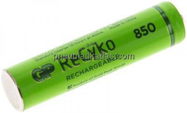 Akku Micro (HR03)/AAA, 4er Pack, Nickel-Metallhydrid (NiMH), vorgeladen, schnellladefähig, kein Memo