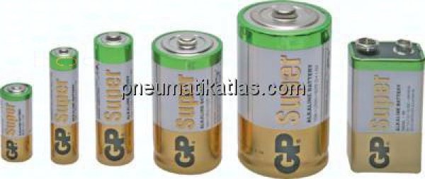 Batterie 9 V Block, 1 Stk., Alkaline