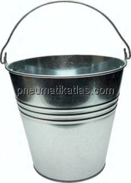 Exemplarische Darstellung: Metalleimer