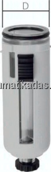 FUTURA Kunststoffbehälter mit Schutzkorb, halbautomatisch