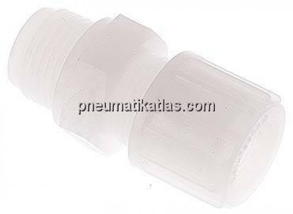 Gerade Verschraubung G 1/2"-14x12mm, PVDF