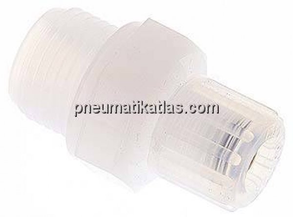 Gerade Verschraubung G 1/2"-8x6mm, PFA