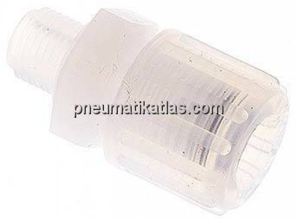 Gerade Verschraubung G 1/8"-10x8mm, PFA