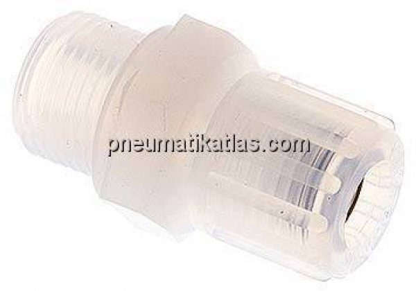 Gerade Verschraubung G 3/8"-8x6mm, PFA