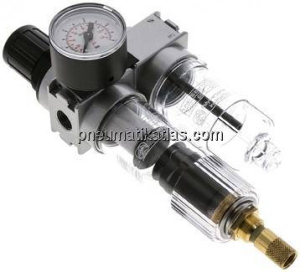 MULTIFIX Wartungseinheit (0), 2-tlg., G 1/4", 0,2 - 6 bar