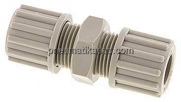 Gerade Verschraubung 12x10mm, Polypropylen