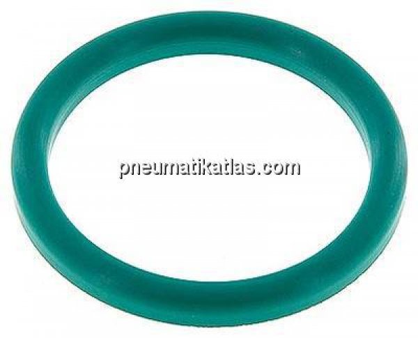 Dichtung (Milchgewinde) DN 40, FKM (grün), 42x52x5,0mm
