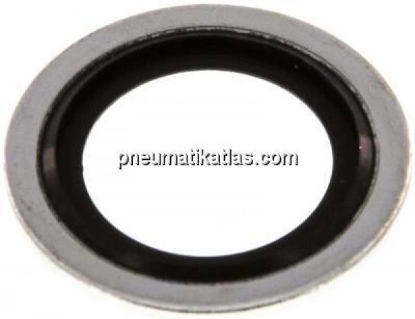 Hydraulik-Dichtring mit NBR-Einlage, für Gewinde M 20