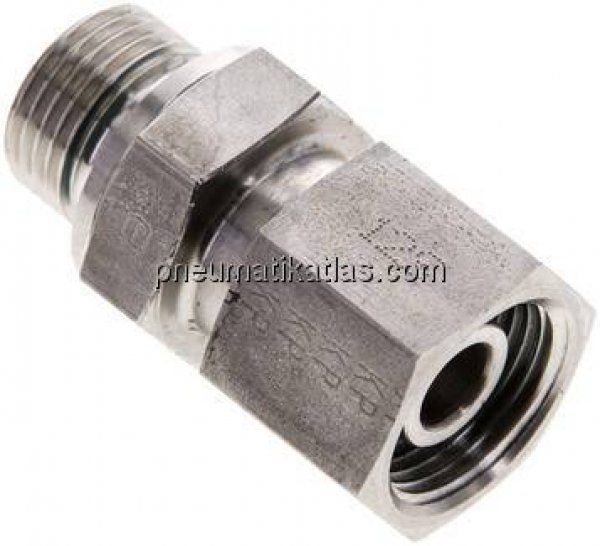 Einstellb. Schneidringverschr. M 18x1,5-12 S, 1.4571