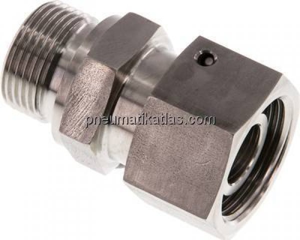 Einstellb. Schneidringverschr. G 1/2"-16 S, 1.4571