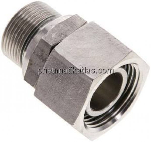 Einstellb. Schneidringverschr. M 26x1,5-22 L, 1.4571