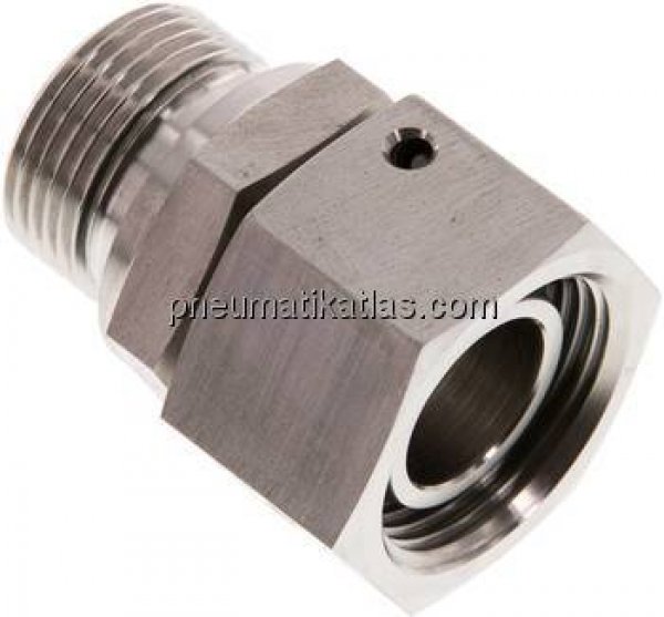 Einstellb. Schneidringverschr. G 3/4"-22 L, 1.4571