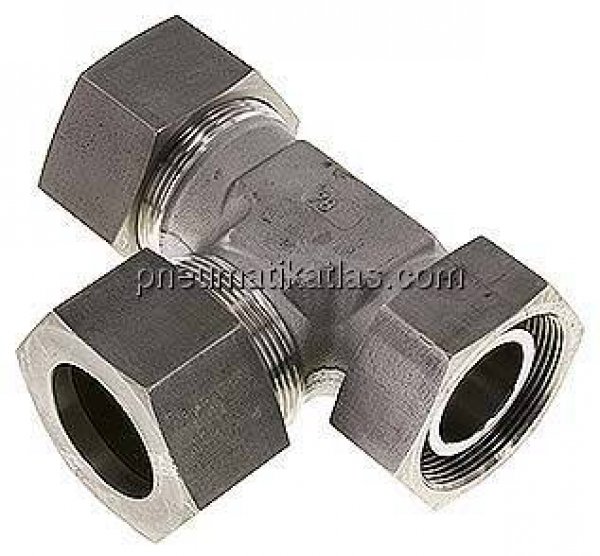 Einstellb. L-Schneidringverschraubung 38 S (M52x2), 1.4571