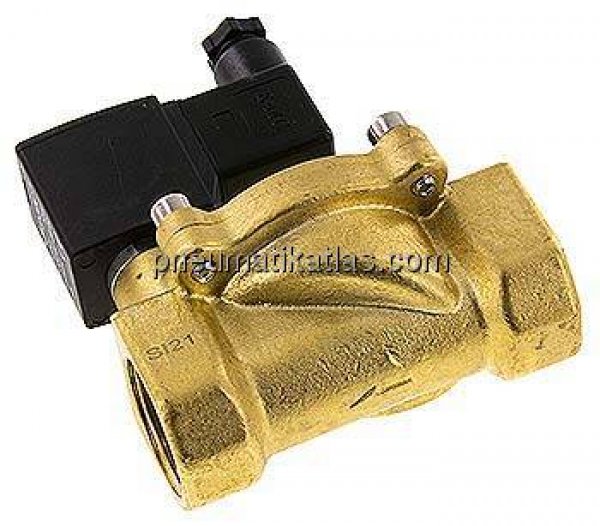 2/2-Wege Messing-Magnetventil G 1", 230 V, Eco