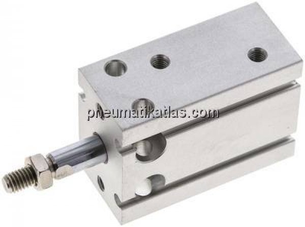 Direktmontagezylinder, Kolben 20mm,Hub 10mm, Standard