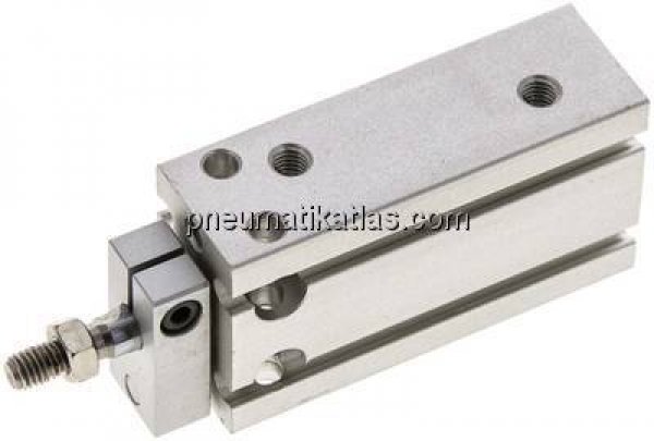 Direktmontagezylinder, Kolben 16mm,Hub 20mm, verdrehgesichert