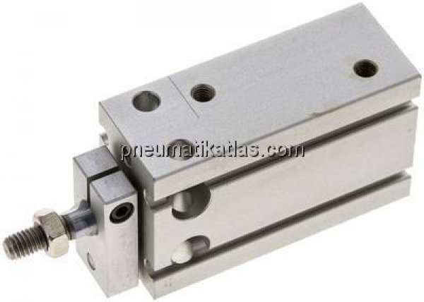 Direktmontagezylinder, Kolben 20mm,Hub 20mm, verdrehgesichert
