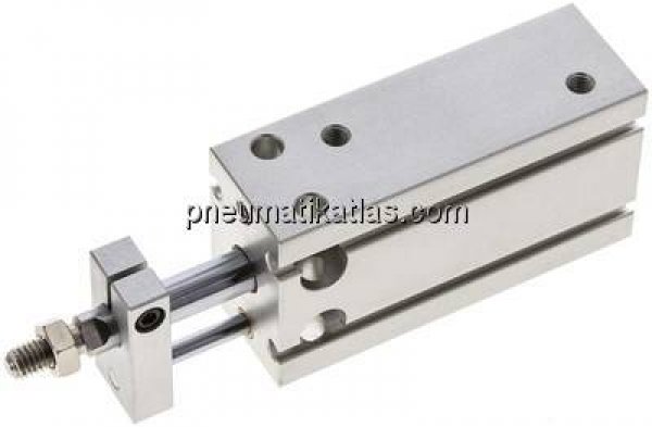 Direktmontagezylinder, Kolben 20mm,Hub 30mm, verdrehgesichert