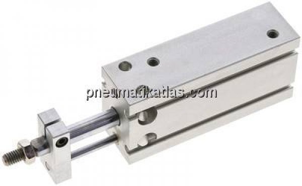 Direktmontagezylinder, Kolben 20mm,Hub 40mm, verdrehgesichert