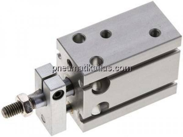 Direktmontagezylinder, Kolben 20mm,Hub 5mm, verdrehgesichert