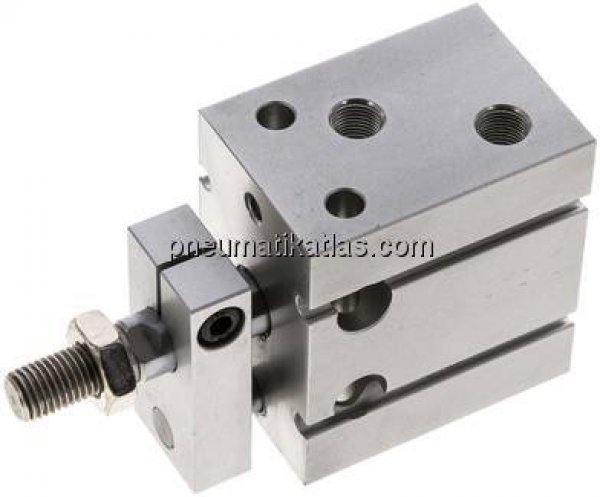 Direktmontagezylinder, Kolben 32mm,Hub 5mm, verdrehgesichert