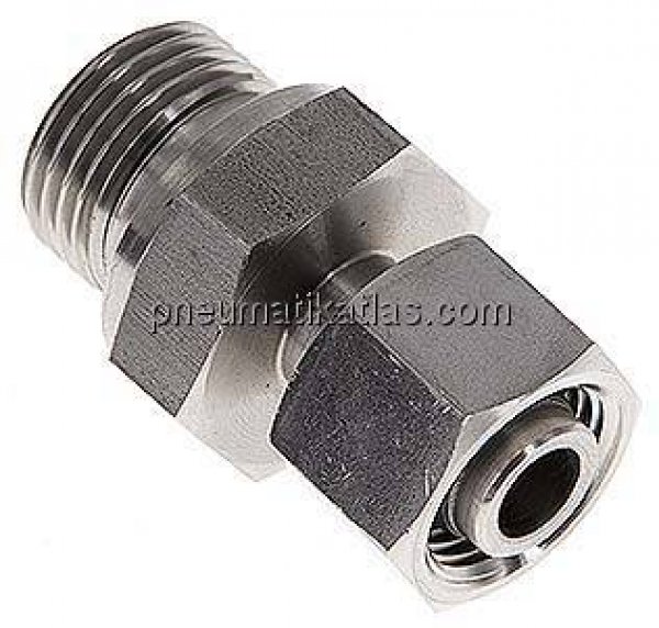 Einstellb. Schneidringverschr. G 1/2"-12 L, 1.4571