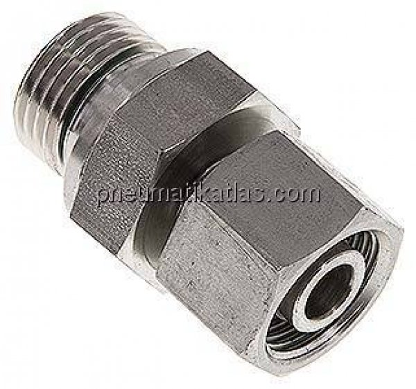 Einstellb. Schneidringverschr. G 1/2"-12 S, 1.4571