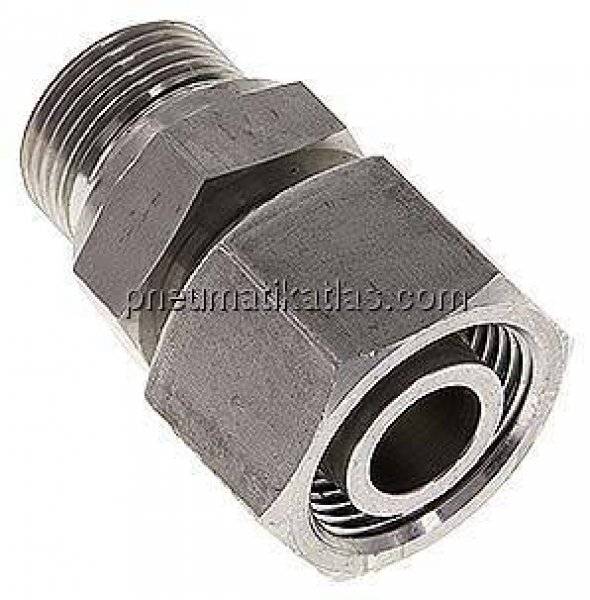 Einstellb. Schneidringverschr. G 3/4"-20 S, 1.4571