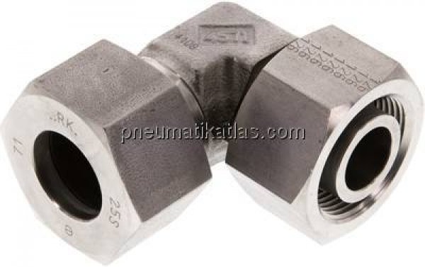 Einstellb. Winkel-Schneidringverschr. 25 S (M36x2), 1.4571